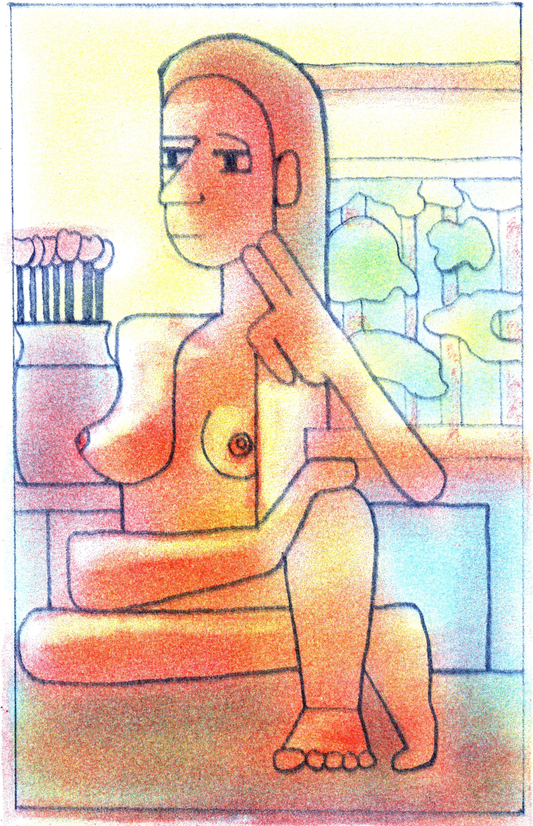 Drawn from Life riso print
