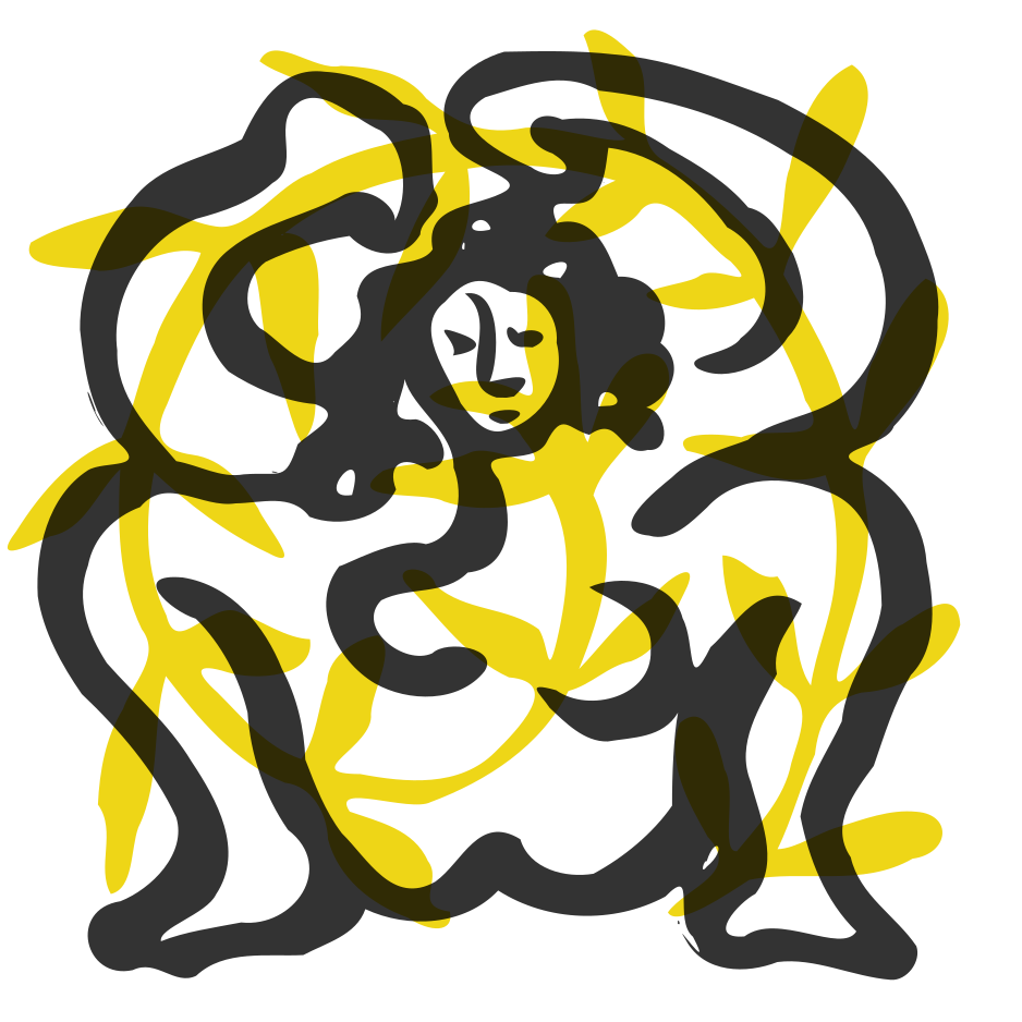 Maenad 4 screenprint